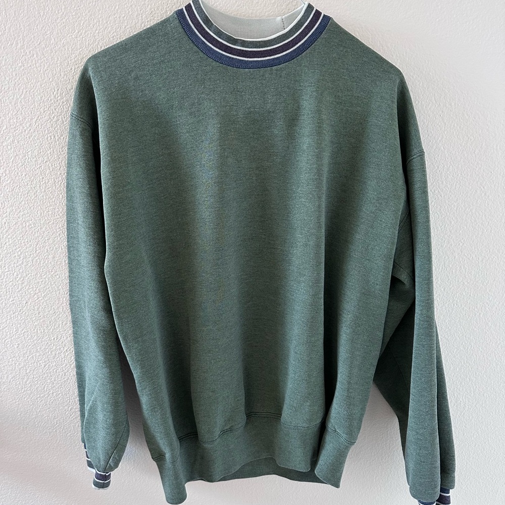Vintage green Jerzees Super Sweats crewneck